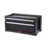 Škatla za orodje KETER DIY z 2 predaloma, 56,2 x 28,9 x 26,2 cm, črno-rdeča