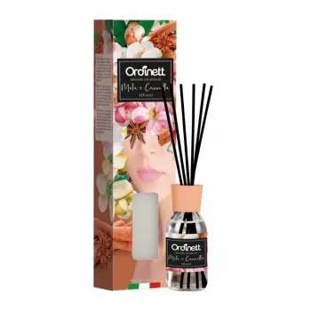 Difuzor z dišavnimi paličicami ORDINETT 125ml jabolko in cimet