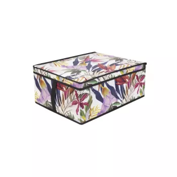 ORDINETT zložljiva škatla velikost M 48x36x19cm Floral Beauty