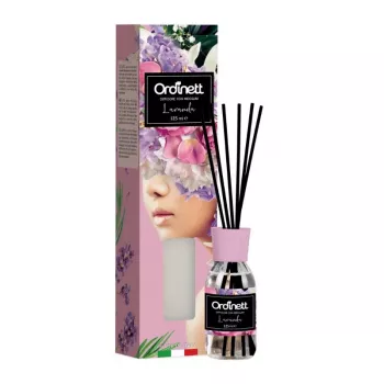 Difuzor z dišavnimi paličicami ORDINETT 125ml sivka