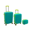 ORDINETT predalnik, set 3 kosov, 60L + 43L + 15L, zelen