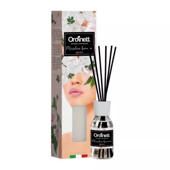 Difuzor z dišavnimi paličicami ORDINETT 125ml talk – Puro Talco Reed Diffuser