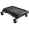 KETER DIY Connect transportni voziček 55,7x43,7x16,4 cm, črn/rdeč, IP54, nosilnost 30 kg