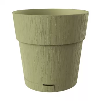 STEFANPLAST Cvetlični lonec s podstavkom Ethica Ø40x39cm zelen