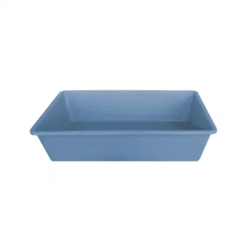 STEFANPLAST mačje stranišče 2 50x35x12 cm modro