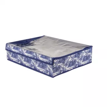 ORDINETT Organizator s pokrovom 44x34x11 cm Kyoto taupe
