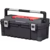 KETER DIY kovček za orodje Hawk 26 z organizatorjem, 66 x 28,7 x 26,6 cm, črn/rdeč