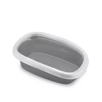 STEFANPLAST mačje stranišče Sprint 20 58x39x17 cm belo/sivo