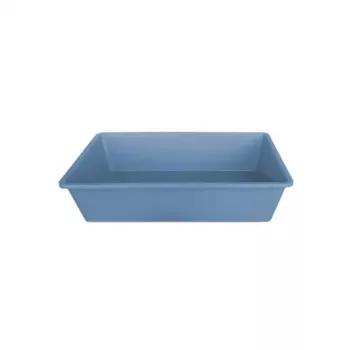 STEFANPLAST mačje stranišče 40x30x10 cm modro