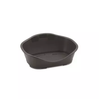 STEFANPLAST postelja Sleeper 2 priložena posteljica 68,5x49x27,5cm temno siva