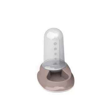 STEFANPLAST Chic dozirnik za hrano/vodo 0,8L svetlo siva