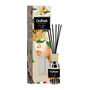 ORDINETT difuzor z dišavnimi paličicami 125ml vanilija