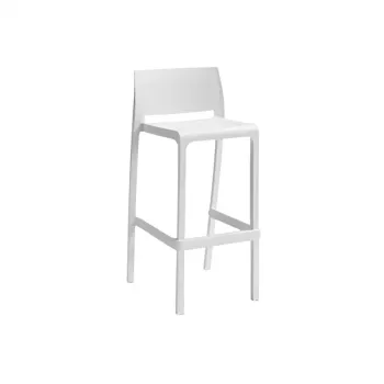 BICA vrtna barska stolčka Volga Stool 65 50x49x89cm bela