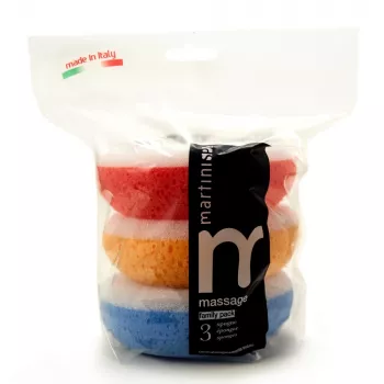 MARTINI SPA masažne gobe 3 kosi | različne barve