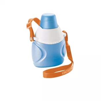 GIOSTYLE Fiesta 600 Tritan steklenica za vodo 0,65L modro-oranžna