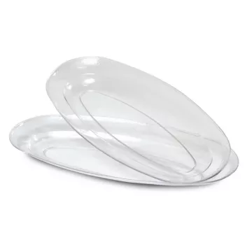 GUARDINI plastična pladnja prozorna 2-delni set Easy Bake 46x23cm