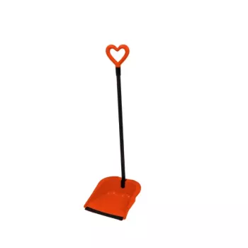 GIOSTYLE Rubber Hair Scoop Love smetka in krtača set, 24,5x27x85 cm, različne barve