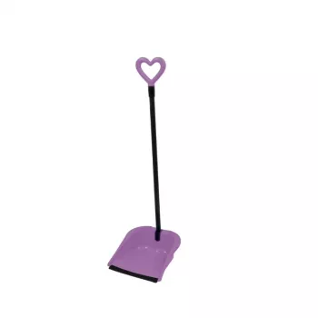 GIOSTYLE Rubber Hair Scoop Love smetka in krtača set, 24,5x27x85 cm, različne barve