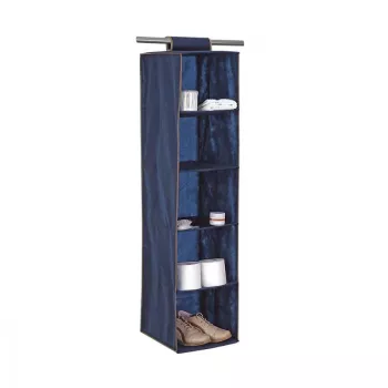 ORDINETT 5-nadstropni organizator 30x30x120cm moder