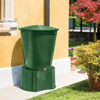STEFANPLAST stojalo za deževni sod za 210L/310L sode, 70x38 cm, zeleno