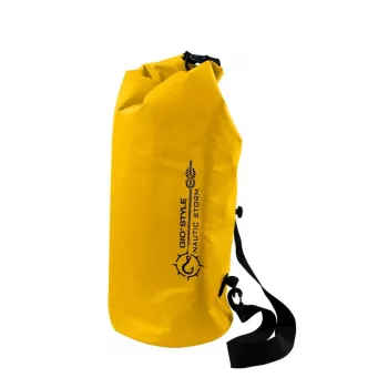 GIOSTYLE nepremočljiva termo suha vreča Nautic Storm L 20L, Ø23x63cm, rumena
