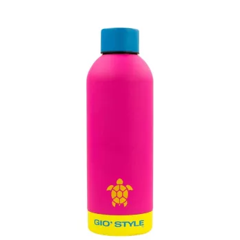 GIOSTYLE Fluo steklenica za pitje 0,5L sortirano roza/rumena/zelena/modra