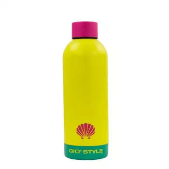 GIOSTYLE Fluo steklenica za pitje 0,5L sortirano roza/rumena/zelena/modra