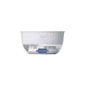 STEFANPLAST viseči cvetlični lonec Natural Ø30x14.5cm rjav
