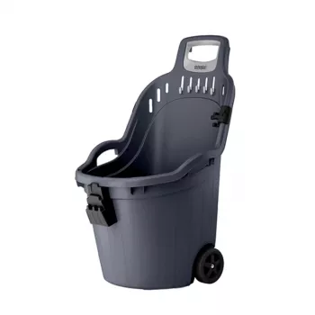 STEFANPLAST samokolnica Helpy Cart 50L 59,5x53x88,5cm siva