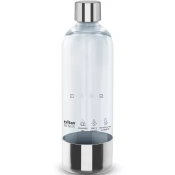 SMEG SKSB01 rezervna steklenica za aparat za soda SKC01, 1 liter, PET plastika, prozorna
