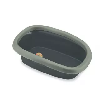 STEFANPLAST mačje stranišče Sprint 20 58x39x17 cm siva/zelena