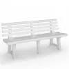 BICA vrtna klop Olimpia 150x53x77cm bela