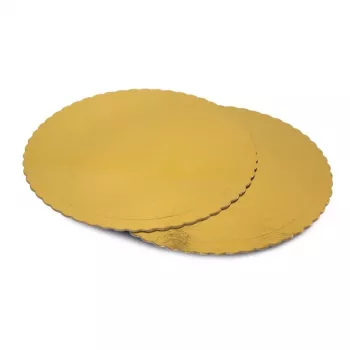GUARDINI Easy Bake papirnati modeli za torto Gold 32 cm 2 kosa