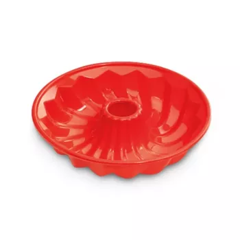 GUARDINI model za savarine iz silikona Juliette Ø24x5,5cm rdeč