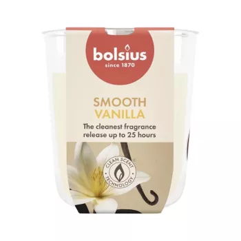 BOLSIUS True Scents vanilija dišeča sveča v kozarcu, Ø80x73 mm