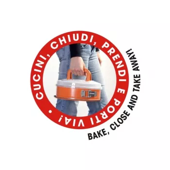 GUARDINI pravokotna pekača posoda Bake Away s pokrovom za prenašanje 32 x 24 x 4,7 cm