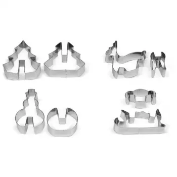 GUARDINI 3D model za medenjake, set 4 modelov v škatli 21 x 12,5 x 2 cm