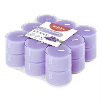 BOLSIUS True Scents sivka aroma čajne svečke – 18 kosov dišečih sveč