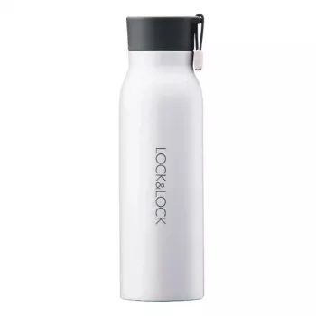 LOCKNLOCK termo skodelica Name 500ml bela