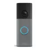 Ring Battery Video Doorbell 2 - 2K, dvosmerni pogovor, pikčasto siva
