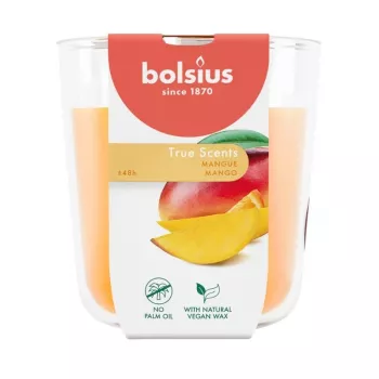 BOLSIUS True Scents dišeča sveča mango v kozarcu, Ø97x85 mm