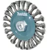 Makita D-77540 pletena žična lončasta krtača 125 mm M14 nerjavno jeklo