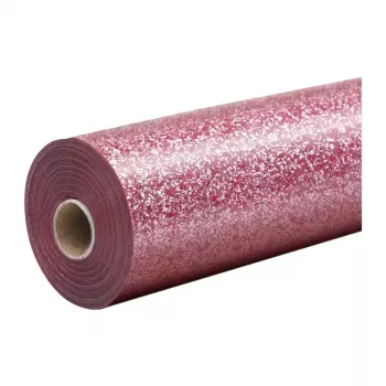 HTVRONT bleščeča folija za toplotni prenos, 30,5 cm x 90 cm (roza)