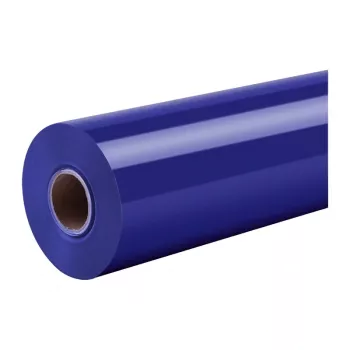 HTVRONT čista folija za toplotni prenos, 30,5 cm x 1,8 m (modra)