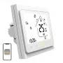 MOES BHT-002 Wi-Fi LCD pametni termostat za ogrevanje vode, zaslon na dotik, upravljanje prek aplikacije in glasu, bel