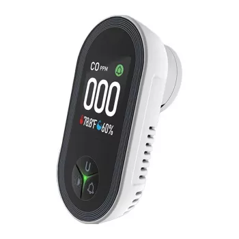 MOES S02-CO detektor ogljikovega monoksida, Zigbee 3.0, zaslon LCD, alarm 85dB
