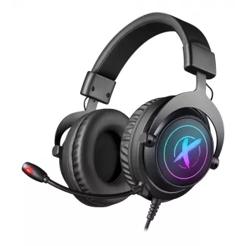 Defender EPIC PRO 7.1 virtualni prostorski zvok RGB slušalke za igre z mikrofonom, USB, črne