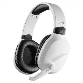 Defender PHANTOM PRO 7.1 brezžične slušalke za igre bele Bluetooth + RF 2,4 GHz