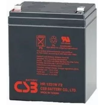CSB Battery HR1221WF2 12V 5.3Ah AGM VRLA akumulator s priključki F2