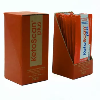 SCANVET KETOSCAN PLUS tekoči prehranski dodatek za govedo, ovce in koze – 10 vrečk x 20 ml